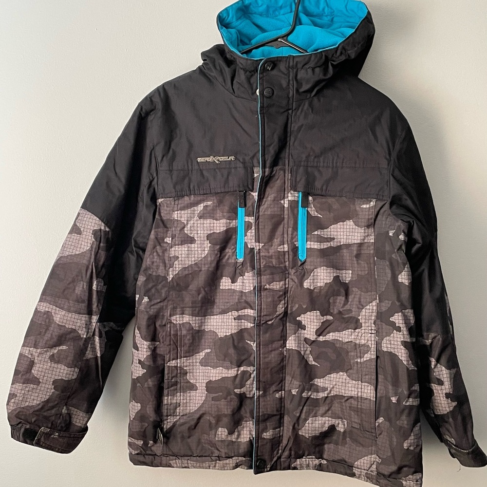 Kids XL Zero Xposur Camo Jacket